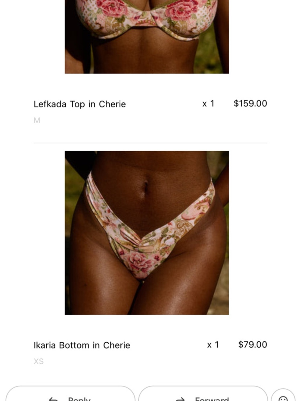 IKARIA BIKINI BOTTOM IN CHÉRIE bydee - Picture 4 of 6